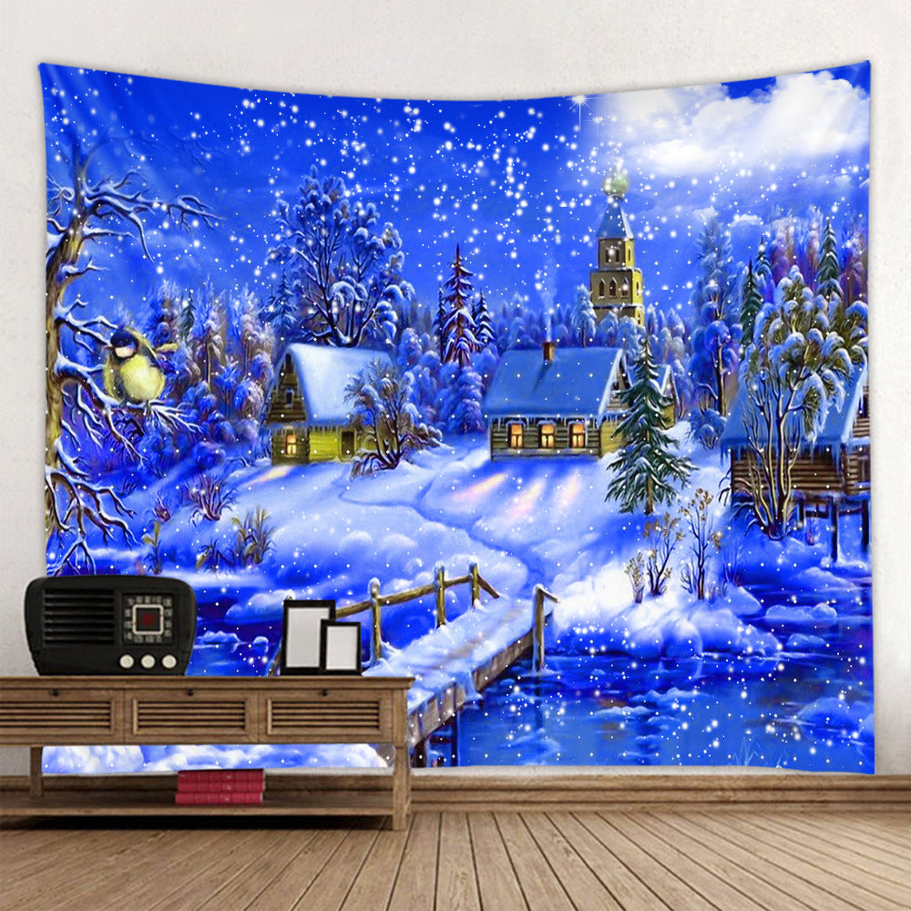 Tapestry Christmas Festive Festive Decoration Cloth