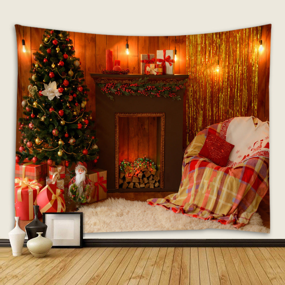 Tapestry Christmas Festive Festive Decoration Cloth