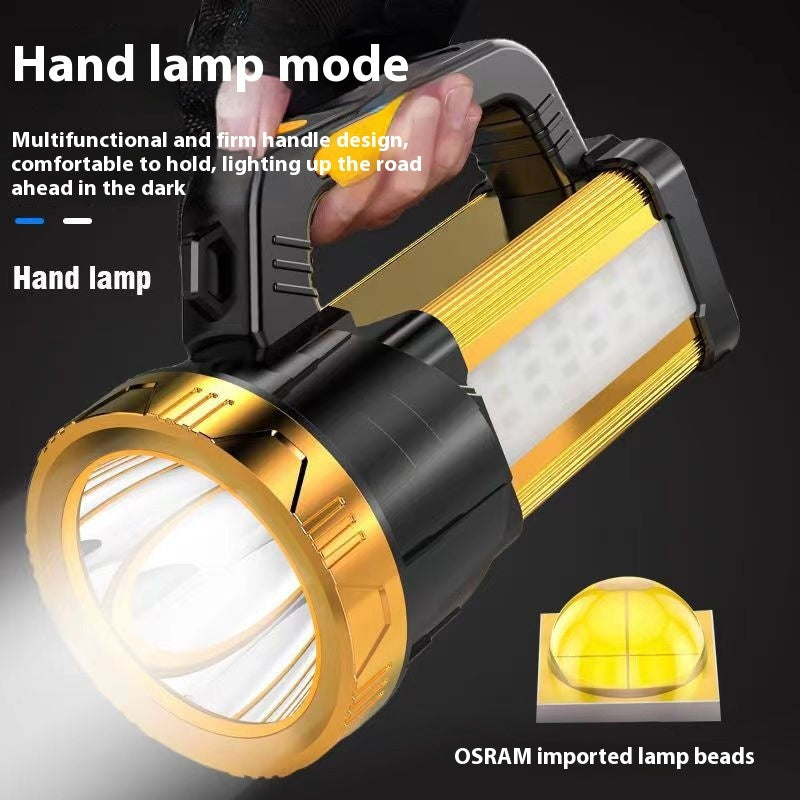 Rechargeable Outdoor Lighting Super Bright Portable Flashlight