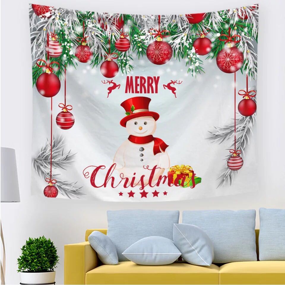 Tapestry Christmas Festive Festive Decoration Cloth