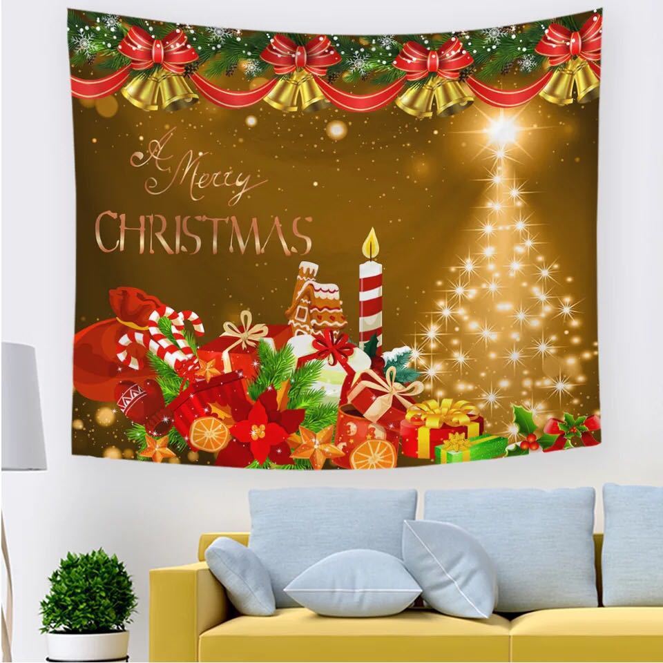 Tapestry Christmas Festive Festive Decoration Cloth