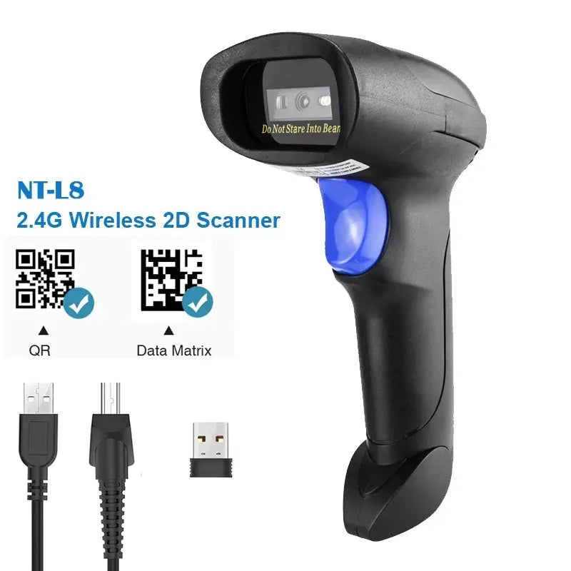 Wireless Bluetooth QR Code Scanner