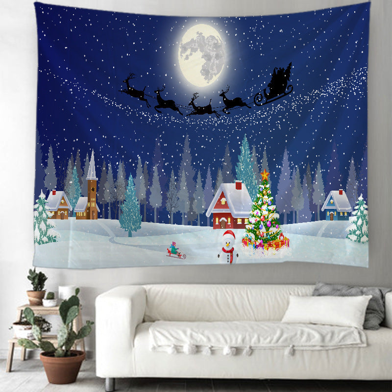 Tapestry Christmas Festive Festive Decoration Cloth