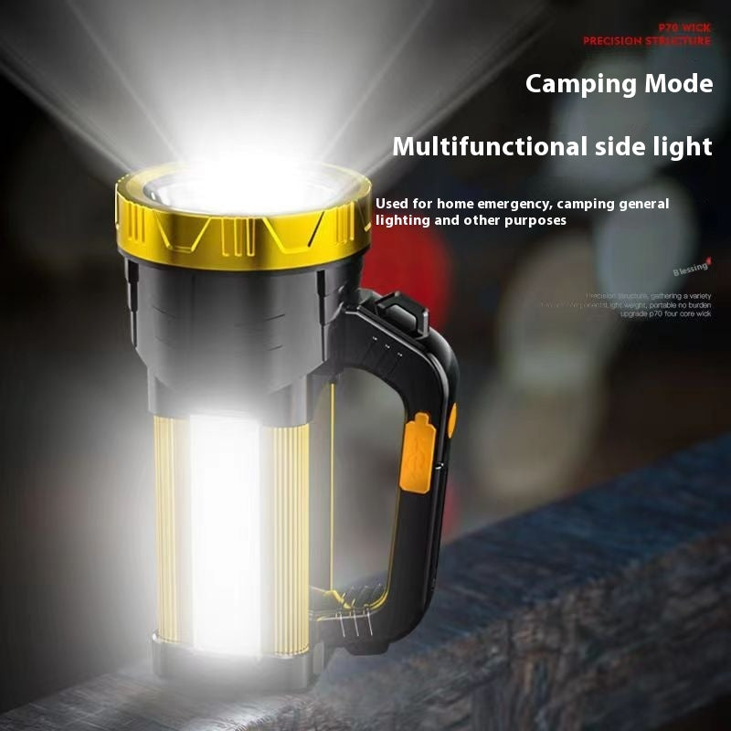 Rechargeable Outdoor Lighting Super Bright Portable Flashlight