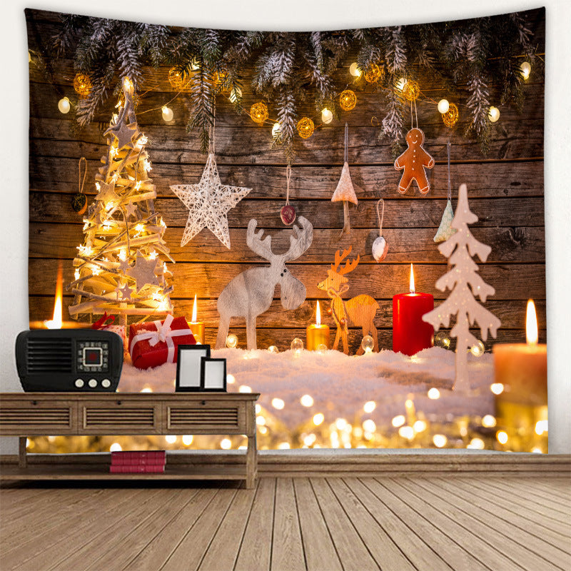 Tapestry Christmas Festive Festive Decoration Cloth