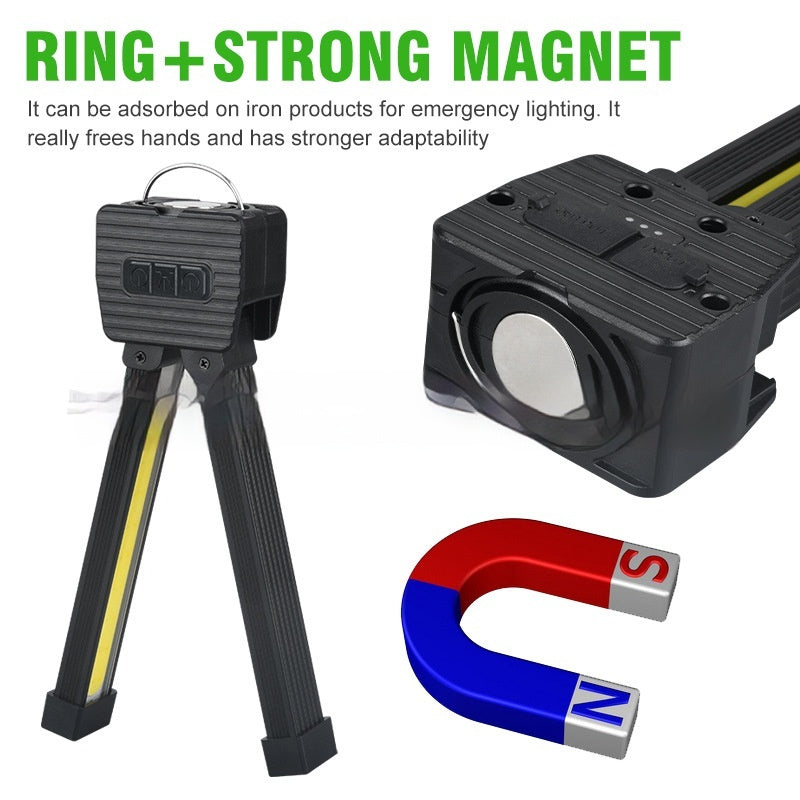 Strong Light Outdoor Multifunctional Camping Lighting Flashlight Auto Repair Work Light