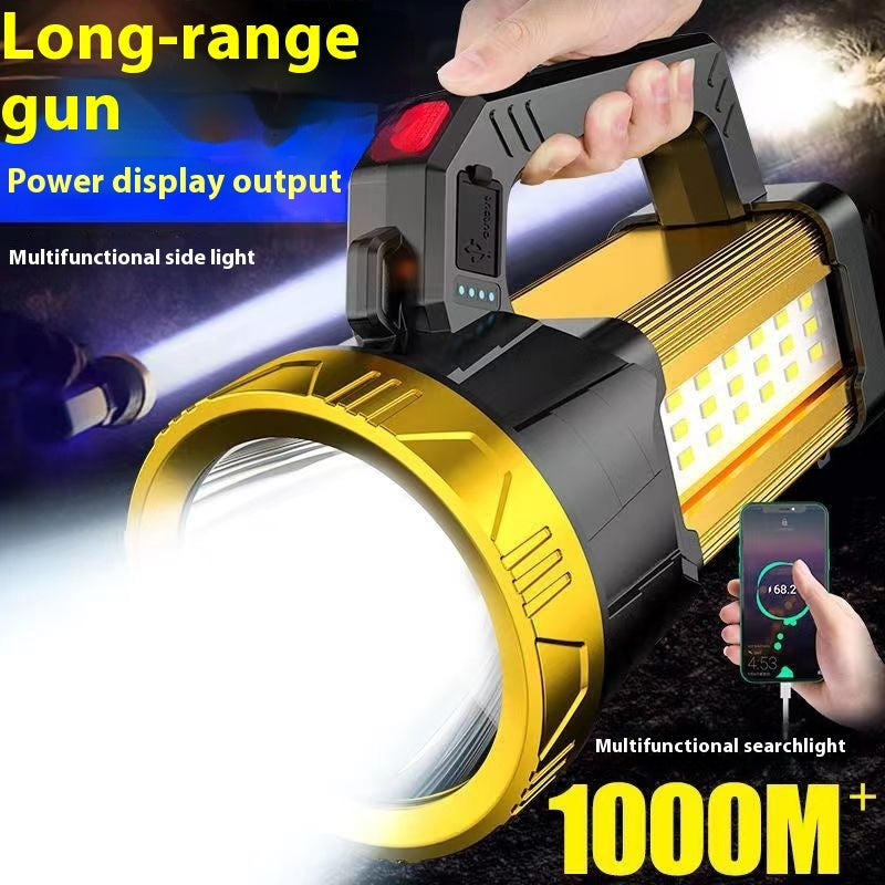 Rechargeable Outdoor Lighting Super Bright Portable Flashlight
